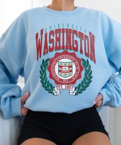 Vintage style Washington University in St. Louis sweatshirt, Washington University shirt, St. Louis college shirt