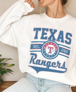 Vintage 90s MLB Texas Baseball Sweatshirt, Ranger Baseball Hoodie, Vintage Baseball Fan Shirt, Texas Ranger Shirt