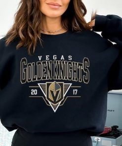 Vintage 90s Vegas Golden Knight Hockey Shirt, Nation Hockey League Shirt, Sports Shirt, Vegas Golden Knights EST 2017