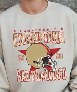 Conference Champions 2023 San Francisco Football Crewneck Sweatshirt, San Francisco T Shirt, SF 1946 Shirt