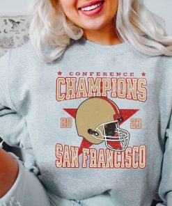 Conference Champions 2023 San Francisco Football Crewneck Sweatshirt, San Francisco T Shirt, SF 1946 Shirt