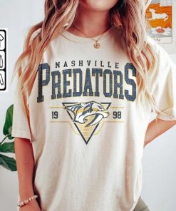 Vintage 90s Nashville Predators Sweatshirt, Nashville Predators Unisex t-shirts, long-sleeved t-shirts