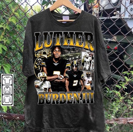 Vintage 90s Graphic Style Luther Burden T-Shirt - Luther Burden Sweatshirt - Retro American Football Tee For Man and