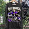 Vintage 90s Graphic Style Michael Penix Jr T-Shirt - Michael Penix Sweatshirt - Retro American Football Tee For Man and