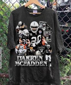 Vintage 90s Graphic Style Darren McFadden T-Shirt - Darren McFadden Hoodie - Retro American Football Tee For Man and