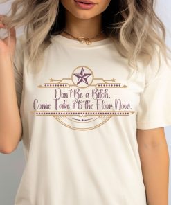 Texas Hold Em Comfort Colors T-shirt, Texas Shirt, Don't Be a Bitch, Queen B Shirt, Beyonce Merch