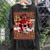 Vintage 90s Graphic Style Patrick Mahomes TShirt - Patrick Mahomes Hoodie - Retro American Football Tee For Man and