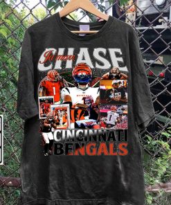 Vintage 90s Graphic Style Ja'Marr Chase TShirt - Ja'Marr Chase Sweatshirt - Retro American Football Tee For Man and