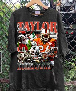 Vintage 90s Graphic Style Sean Taylor T-Shirt - Sean Taylor vintage Hoodie - Retro American Football Tee For Man and