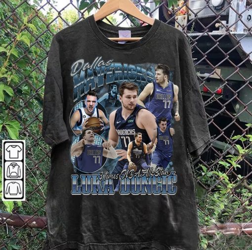 Vintage 90s Graphic Style Luka Dončić Shirt - Luka Dončić Basketball Tee - Luka Dončić Vintage Tee For Man and Woman