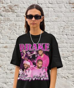 Retro Drake Money For Fun Vintage Drake Rap T Shirt, Champagne Papi Shirt, Drake Sweatshirt