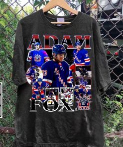 Vintage 90s Graphic Style Adam Fox T-Shirt - Adam Fox Sweatshirt - Retro American Ice Hockey Tee For Man and Woman