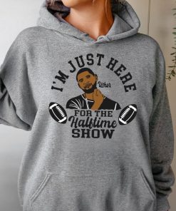 Usher Shirt, I'm Just Here For The Halftime Show Tee, Usher SuperBowl 2024 Sweatshirt