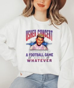 Usher SuperBowl 2024 Shirt, Halftime Show Party Usher Concert Sweatshirt, Usher 2024 SuperBowl Sunday Game Hoodie