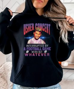 Usher SuperBowl 2024 Shirt, Halftime Show Party Usher Concert Sweatshirt, Usher 2024 SuperBowl Sunday Game Hoodie