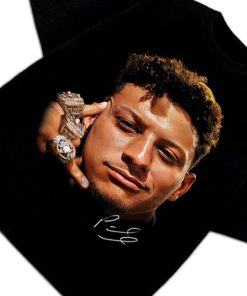 Patrick Mahomes T-Shirt Superbowl Champ 3 Rings Greatest Of All Time GOAT T-Shirt