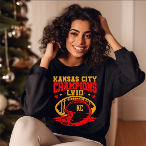 Kansas City Football Champions Las Vegas Shirt, Kansas city SuperBowl Sweatshirt, American Football Hoodie Gift for fan