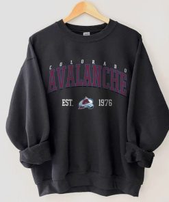 Vintage Style Colorado Avalanche Crewneck Gifts for Hockey Fans; Colorado Avalanche Sweatshirt, College Sweatshirt