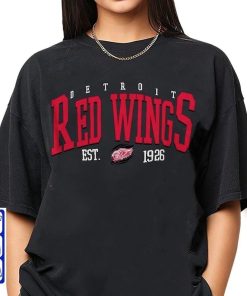 Red Wings Sweatshirt, Detroit Red Wings Sweater, Hockey Sweatshirt, Vintage Sweatshirt, Hockey Fan Shirt