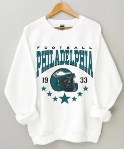 Philadelphia Football Sweatshirt, Vintage Style Philadelphia Football Crewneck, Football Sweatshirt