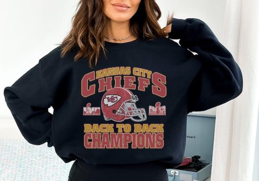 Retro SuperBowl Champions Shirt, Kansas City Football Sweatshirt