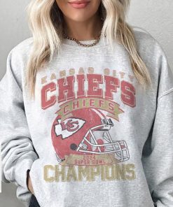 Kansas City Vintage Football Sweatshirt, Vintage Style SuperBowl Champions Crewneck Shirt