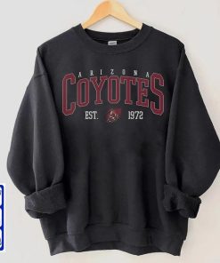 Vintage Arizona Hockey Sweatshirt, Coyotes Tee, Arizona Hockey Shirt, College Hoodie, Hockey Fan Shirt