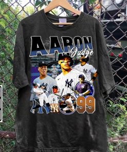 Vintage 90s Graphic Style Aaron Judge TShirt - Aaron Judge Sweatshirt - Retro American Baseball Tee For Man and Woman