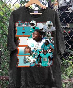 Vintage 90s Graphic Style Tyreek Hill T-Shirt - Tyreek Hill Vintage Hoodie - Retro American Football Tee For Man and