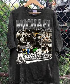 Vintage 90s Graphic Style Michael Jordan Tee - Michael Jordan Sweatshirt - Retro American Baseball Tee For Man and Woman