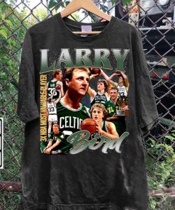 Vintage 90s Graphic Style Larry Bird T-Shirt - Larry Bird Sweatshirt - Retro American Basketball Tee For Man and Woman