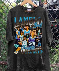 Vintage 90s Graphic Style LaMelo Ball TShirt - LaMelo Ball Retro Sweatshirt - Retro American Basketball Tee For Man and