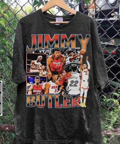 Vintage 90s Graphic Style Jimmy Butler T-Shirt - Jimmy Butler Sweatshirt - Retro American Basketball Tee For Man and