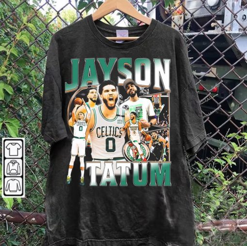 Vintage 90s Graphic Style Jayson Tatum Shirt - Jayson Tatum Retro Sweatshirt - Retro American Basketball Tee For Man and