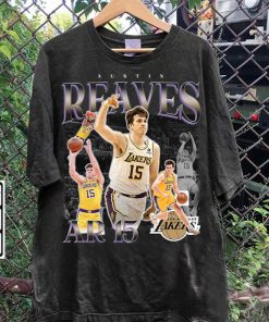 Vintage 90s Graphic Style Austin Reaves T-Shirt - Austin Reaves Sweatshirt - Retro American Basketball Tee For Man and