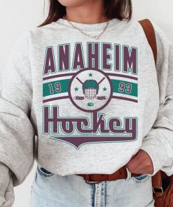 Vintage Anaheim Duck Sweatshirt  T-Shirt, Vintage Ducks Sweater, Ducks T-Shirt, Hockey Fan Shirt