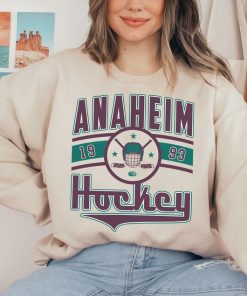 Vintage Anaheim Duck Sweatshirt  T-Shirt, Vintage Ducks Sweater, Ducks T-Shirt, Hockey Fan Shirt