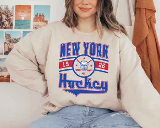 Vintage New York Ranger Sweatshirt / T-Shirt, Rangers Sweater, Rangers T-Shirt, Hockey Fan Shirt