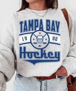 Vintage Tampa Bay Lightnin Sweatshirt  T-Shirt, Lightning Sweater, Lightning TShirt, Hockey Fan