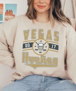 Vintage Vegas Golden Knight Sweatshirt  T-Shirt, Golden Knight Sweater, Golden Knight Shirt, Hockey Fan