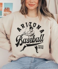 Vintage Arizona Diamondback Crewneck Sweatshirt / TShirt, Diamondbacks EST 1998 Sweatshirt, Retro Arizona Baseball Shirt