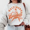 Vintage Baltimore Oriole Sweatshirt / T-Shirt, Oriole EST 1954 Sweatshirt, Baltimore Baseball Shirt, Retro Oriole Shirt