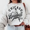 Vintage Chicago White So Crewneck Sweatshirt / T-Shirt, White So EST 1900 Shirt, Chicago Baseball Shirt