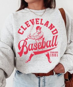 Vintage Cleveland Guardian Crewneck Sweatshirt / T-Shirt, Guardian EST 1901 Shirt, Cleveland Baseball