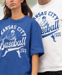 Vintage Kansas City Royal Crewneck Sweatshirt / T-Shirt, Royal EST 1969 Sweatshirt, KC Baseball Shirt