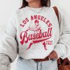 Vintage Los Angeles Angel Crewneck Sweatshirt / T-Shirt, Angels EST 1961 Shirt, Los Angeles Baseball, Retro Angels Shirt