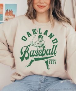 Vintage Oakland Athletic Crewneck Sweatshirt / TShirt, Athletics EST 1901 Sweatshirt, Oakland Game Day