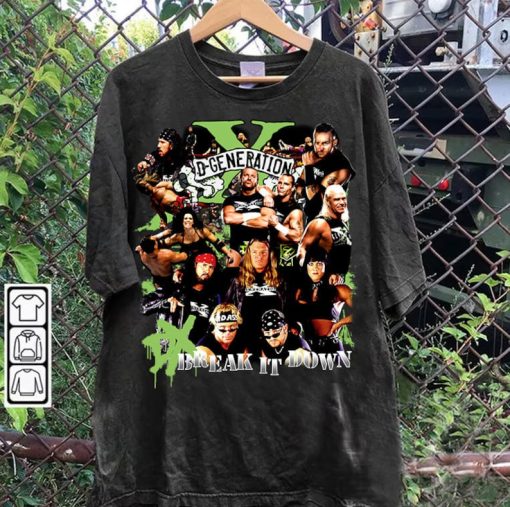 Vintage 90s Graphic Style D-Generation X T-Shirt - D-Generation X Sweatshirt - Retro American Professional Wrestler Tee