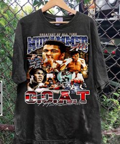 Vintage 90s Graphic Style Muhammad Ali T-Shirt - Muhammad Ali Sweatshirt - American Professional Boxer Tee For Man and