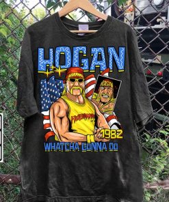 Vintage 90s Graphic Style Hulk Hogan T-Shirt - Hulk Hogan Sweatshirt - American Professional Wrestler Tee For Man and